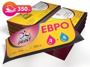 заказать печать 2000 сертификатов «Евро»